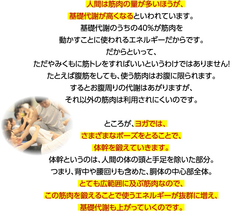 カルド ホットヨガ効果1